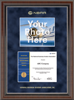 National Business Aviation Association certificate frame - Double Certificate Frame in Chateau