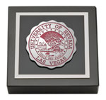 University of Nevada Las Vegas paperweight - Pewter Masterpiece Medallion Paperweight