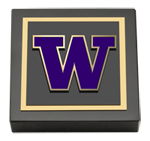 University of Washington paperweight - Spirit Medallion Paperweight