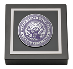 Kansas State University paperweight - Masterpiece Medallion Paperweight