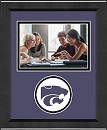 Kansas State University photo frame - Lasting Memories Spirit Circle Logo Photo Frame in Arena