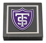 University of St. Thomas paperweight - Shield Masterpiece Medallion Paperweight