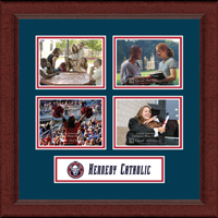 Kennedy Catholic High School in Somers, NY photo frame - Lasting Memories Quad Banner Collage Photo Frame in Sierra