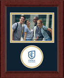 Ithaca College photo frame - Lasting Memories Circle Logo Photo Frame in Sierra
