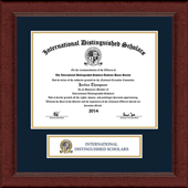 International Distinguished Scholars Honor Society certificate frame - Lasting Memories Banner Certificate Frame in Sierra