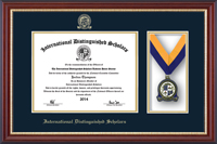 International Distinguished Scholars Honor Society certificate frame - Medal Certificate Frame in Newport