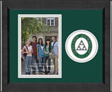 Carol Martin Gatton Academy photo frame - Lasting Memories Circle Logo Photo Frame in Arena