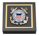 United States Coast Guard paperweight - Masterpiece Medallion Paperweight