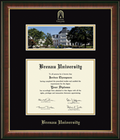 Brenau University diploma frame - Campus Scene Diploma Frame in Murano