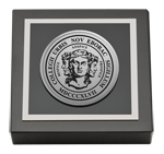 The City College of New York paperweight - Silver Engraved Medallion Paperweight