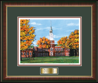 Dartmouth College lithograph frame - Framed Limited Edition Lithograph in Murano