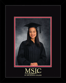 Mt. San Jacinto College photo frame - Embossed Photo Frame in Metro