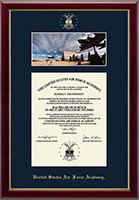 United States Air Force Academy diploma frame - Campus Scene Diploma Frame in Gallery