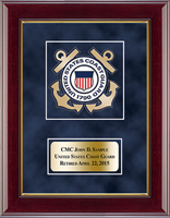 United States Coast Guard Award frame - U.S. Coast Guard Masterpiece Medallion Award Frame in Gallery