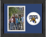 Shelby Valley High School photo frame - Lasting Memories Circle Logo Photo Frame in Arena