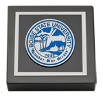 Boise State University paperweight - Masterpiece Medallion Paperweight