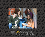 University of Southern California photo frame - Spectrum Pattern Photo Frame