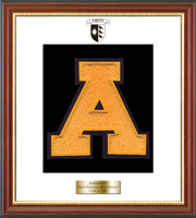Amity Regional High School varsity letter frame - Varsity Letter Frame in Newport