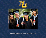 Marquette University photo frame - Spectrum Pattern Photo Frame