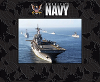 United States Navy photo frame - Spectrum Pattern Photo Frame