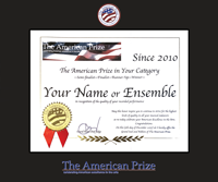 The American Prize certificate frame - Spectrum Wall Certificate Frame in Expo Black