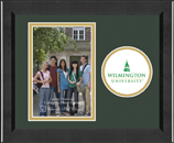 Wilmington University photo frame - Lasting Memories Circle Logo Photo Frame in Arena
