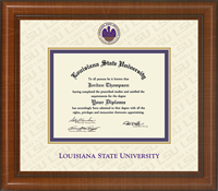 Louisiana State University diploma frame - Dimensions Plus Diploma Frame in Prescott