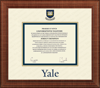 Yale University diploma frame - Dimensions Plus Diploma Frame in Prescott