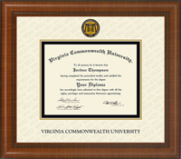 Virginia Commonwealth University diploma frame - Dimensions Plus Diploma Frame in Prescott