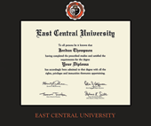 East Central University diploma frame - Spectrum Wall Diploma Frame in Expo Black