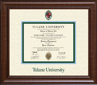 Tulane University diploma frame - Dimensions Plus Diploma Frame in Prescott
