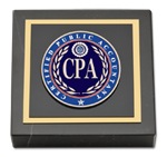 Certified Public Accountant paperweight - Masterpiece Medallion Paperweight