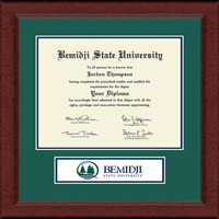 Bemidji State University  diploma frame - Lasting Memories Banner Diploma Frame in Sierra
