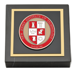 New Jersey Institute of Technology paperweight - Masterpiece Medallion Paperweight