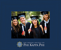 Phi Kappa Phi Honor Society photo frame - Spectrum Photo Frame in Expo Blue