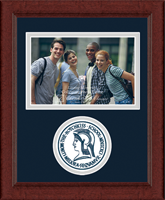 The Hotchkiss School photo frame - Lasting Memories Circle Logo Photo Frame in Sierra