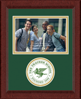 The Thacher School photo frame - Lasting Memories Circle Logo Photo Frame in Sierra