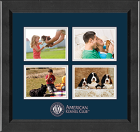 American Kennel Club photo frame - Lasting Memories Quad Photo Frame in Arena