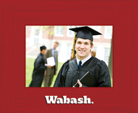 Wabash College photo frame - Spectrum Photo Frame in Expo Red