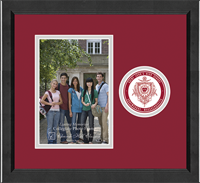 Saint John's High School photo frame - Lasting Memories Circle Logo Photo Frame in Arena