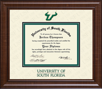 University of South Florida diploma frame - Dimensions Plus Diploma Frame in Prescott