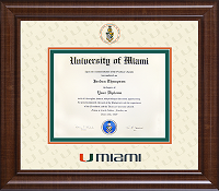 University of Miami diploma frame - Dimensions Plus Diploma Frame in Prescott