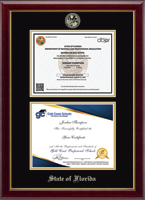 Gold Coast Schools certificate frame - Double Certificate Frame in Gallery
