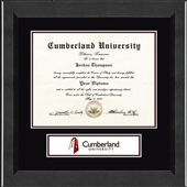Cumberland University diploma frame - Lasting Memories Banner Diploma Frame in Arena