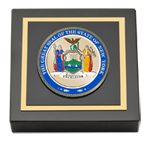 State of New York paperweight - Masterpiece Medallion Paperweight