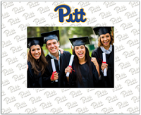 University of Pittsburgh photo frame - Spectrum Pattern Photo Frame