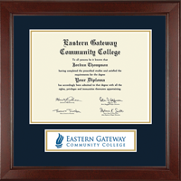 Eastern Gateway Community College diploma frame - Lasting Memories Banner Diploma Frame in Sierra