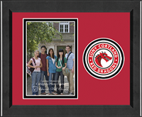State University of New York Cortland photo frame - Lasting Memories Circle Logo Photo Frame in Arena