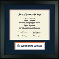 South Plains College diploma frame - Lasting Memories Banner Diploma Frame in Arena