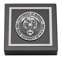 University at Buffalo paperweight - Masterpiece Medallion Paperweight